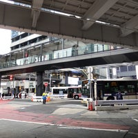 Photo taken at Shibuya Sta. West Exit Bus Terminal by Mic H. on 2/8/2023