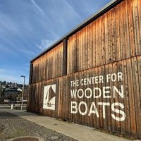 Photo taken at Center for Wooden Boats by Elif E. on 12/21/2023