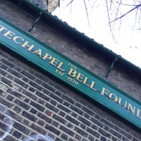 Photo taken at Whitechapel Bell Foundry by Sophia E. on 1/24/2015