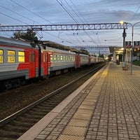 Photo taken at Ж/Д станция Варшавская by Vladimir M. on 9/19/2020