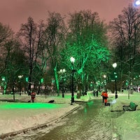 Photo taken at Страстной бульвар by Vladimir M. on 12/19/2021