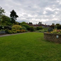 Photo taken at Colliers Wood Recreation Ground by Kinga S. on 4/17/2017