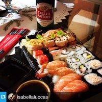 Photo taken at Sushi in Kasa Delivery by Sushi i. on 9/1/2014
