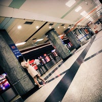 Photo taken at Dongdan Metro Station by WANG L. on 9/19/2017