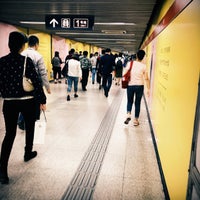 Photo taken at Dongdan Metro Station by WANG L. on 9/27/2017