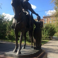 Photo taken at Памятник Казакам by Marina K. on 9/30/2016