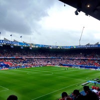 Photo taken at Parc des Princes by Gretel P. on 6/12/2016