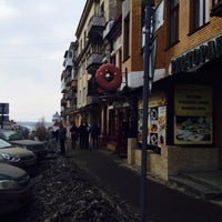 Photo taken at Остановка «ул. Ленинградская» by Alena T. on 3/22/2015