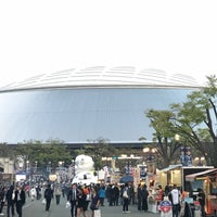 Photo taken at Belluna Dome by みっちゃん on 4/3/2018