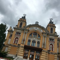 Photo taken at Opera Națională Română Cluj-Napoca by Richard F. on 6/13/2016