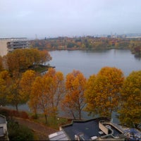 Photo taken at Lac de Créteil by Alexandre H. on 11/13/2012