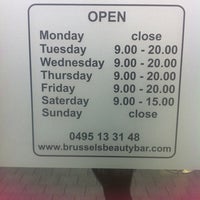 Photo taken at Brussels Beauty Bar by Laura B. on 5/16/2013