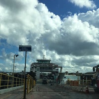 Photo taken at Ferry Boat Dorival Caymmi by Jaque M. on 5/3/2019