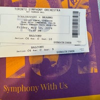 Photo prise au Toronto Symphony Orchestra par ScubaTanked le5/10/2024