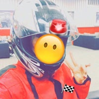 Photo taken at Racer&amp;#39;s Edge Indoor Karting by N ♎. on 3/28/2016