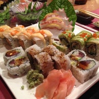 Photo taken at Crazy Sushi by Julie B. on 5/8/2013