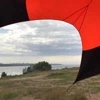 Photo taken at Пляж «Левобережный» by Lyubimochka on 7/17/2017