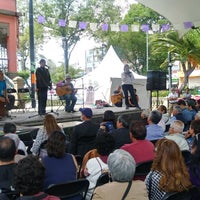 Photo taken at Jardín Miguel Hidalgo (Azcapotzalco) by Daniel X. on 9/30/2018