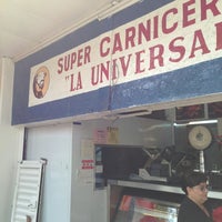 Photo taken at Carniceria &amp;quot;La Universal&amp;quot; by Gabriel A. on 1/5/2013