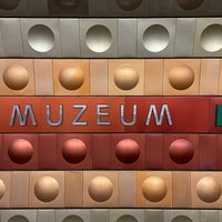 Photo taken at Metro =A= =C= Muzeum by David P. on 11/14/2022