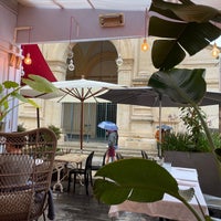 Photo taken at Caffe de Flore by David P. on 9/24/2022