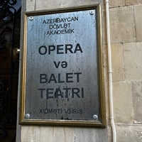 Photo taken at Opera və Balet Teatrı by FeRaS 86 . on 4/28/2023
