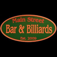 Photo taken at Main Street Bar &amp;amp; Billiards by Main Street Bar &amp;amp; Billiards on 7/31/2014