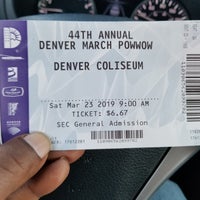 Foto scattata a Denver Coliseum da Omar W. il 3/24/2019