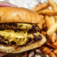 Photo taken at H&amp;amp;F Burger by Foodie B. on 9/28/2015