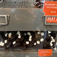 Photo taken at 49th Parallel &amp;amp; Lucky&amp;#39;s Doughnuts by Ava L. on 2/19/2023
