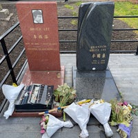 Photo taken at Bruce Lee&amp;#39;s Grave by Michael E. on 4/25/2021