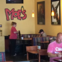 Photo taken at Moe&amp;#39;s Southwest Grill by John P. on 4/21/2016