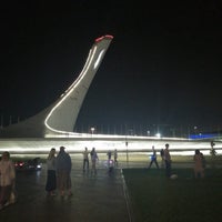 Photo taken at Fisht Olympic Stadium by Dmitry N. on 6/14/2021