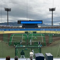 Photo taken at Botchan stadium by 竹田敏樹 on 11/12/2023