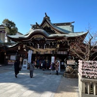 Photo taken at Kushida Shrine by 竹田敏樹 on 2/13/2024