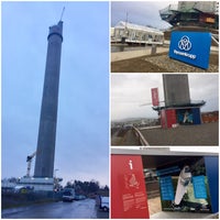 Photo taken at ThyssenKrupp Aufzug-Testturm by Jay F Kay on 12/11/2016