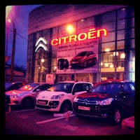 Photo taken at Citroën-центр «Софит» by Kornblume . on 11/22/2012
