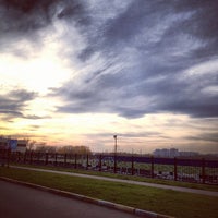 Photo taken at Стадион УлГУ by Damiroquai S. on 10/20/2012