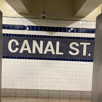 Photo taken at MTA Subway - Canal St (A/C/E) by Chris H. on 2/4/2023