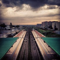 Photo taken at Stazione Parco Leonardo by Alessandro M. on 10/26/2012