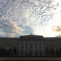Photo taken at Площадь Славы by Christina P. on 10/20/2019