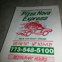Photo taken at Pizza Nova Express - W 43rd St by Yamilla P. on 11/26/2012
