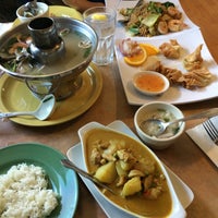 Photo taken at Rachada Thai Cuisine by Kells on 4/5/2014
