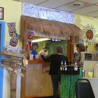Photo taken at Ronnie Johns Beach Cafe by Roamilicious.com on 10/19/2012