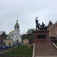 Photo taken at Памятник Минину и Пожарскому by Svetochek S. on 5/12/2021