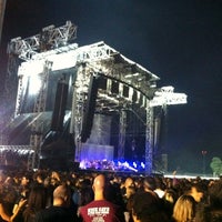 Photo taken at Concerto radiohead by Francesca D. on 9/22/2012