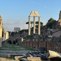 Photo taken at Temple of Castor and Pollux by Patrik H. on 11/2/2022