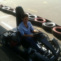 Photo taken at Karting Club by Gülcan Y. on 8/10/2014
