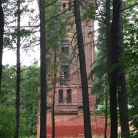 Photo taken at Башня в парке Лесотехнической Академии by Yulia N. on 8/7/2016