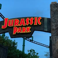 Photo taken at Jurassic Park Rapids Adventure by taichi t. on 7/22/2019